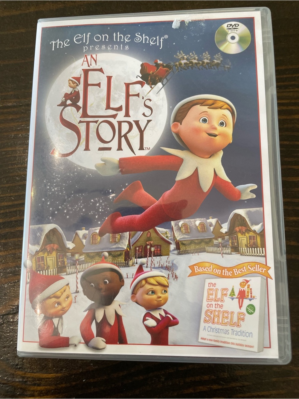 An Elf's Story DVD Elf on the Shelf Holiday Christmas Animated Movie